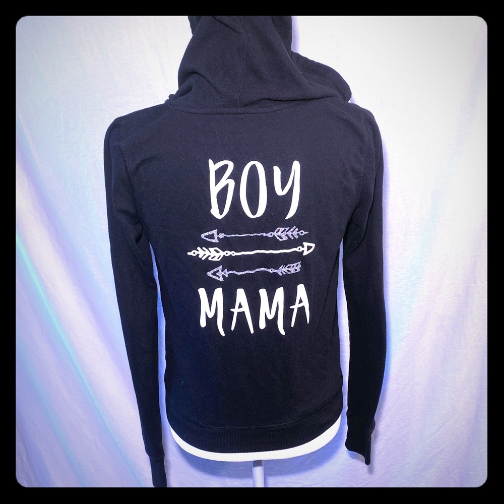 Boy mama zip up